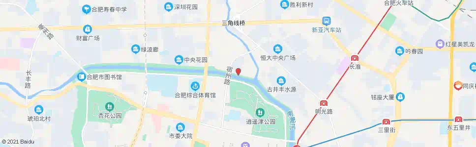 合肥道士岗_公交站地图_合肥公交_妙搜公交查询2025