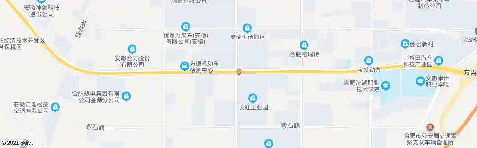 合肥方莲路口_公交站地图_合肥公交_妙搜公交查询2025