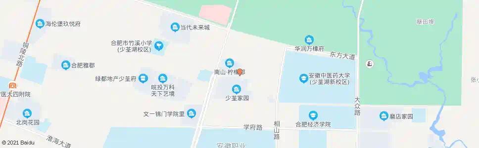 合肥磨店_公交站地图_合肥公交_妙搜公交查询2025