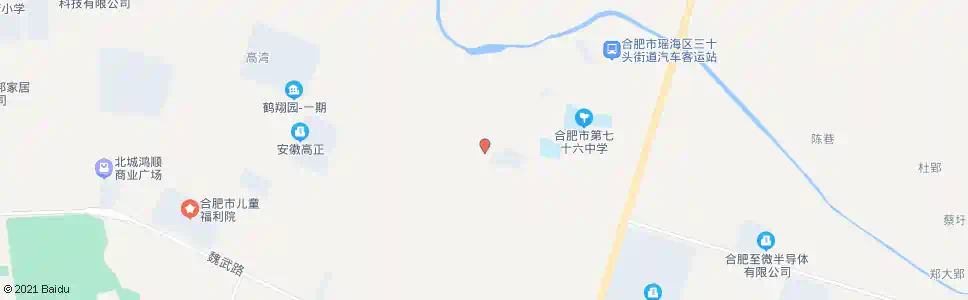合肥三十头_公交站地图_合肥公交_妙搜公交查询2025