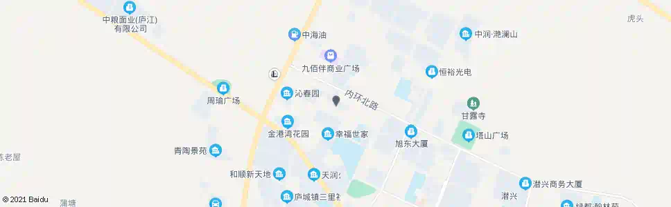 合肥春天家园_公交站地图_合肥公交_妙搜公交查询2025
