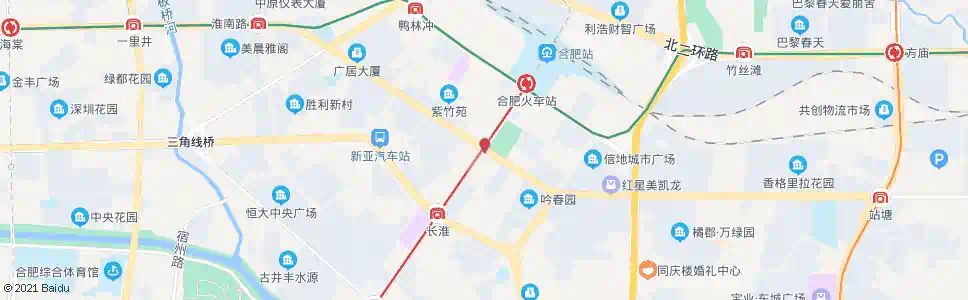 合肥胜利广场_公交站地图_合肥公交_妙搜公交查询2025