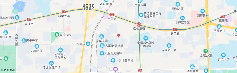 合肥省皮肤病防治所_公交站地图_合肥公交_妙搜公交查询2025