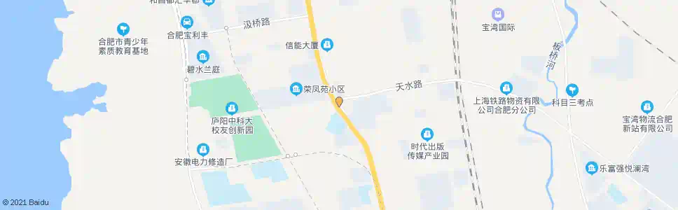 合肥郑大郢_公交站地图_合肥公交_妙搜公交查询2025
