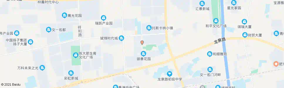 合肥御景花园_公交站地图_合肥公交_妙搜公交查询2025