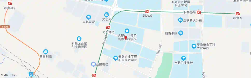 合肥新华电脑学院_公交站地图_合肥公交_妙搜公交查询2025