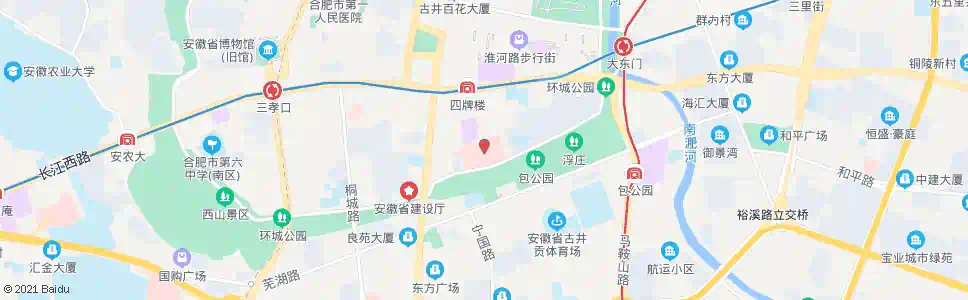合肥省立医院_公交站地图_合肥公交_妙搜公交查询2025
