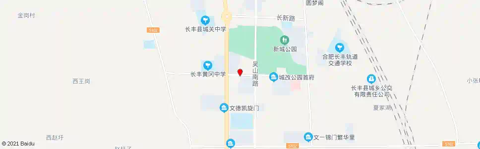 合肥县委广场(老街)_公交站地图_合肥公交_妙搜公交查询2025