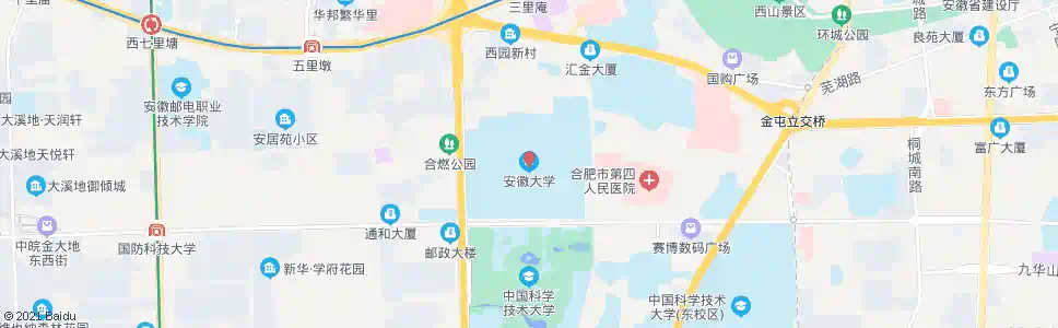 合肥望龙学校_公交站地图_合肥公交_妙搜公交查询2025