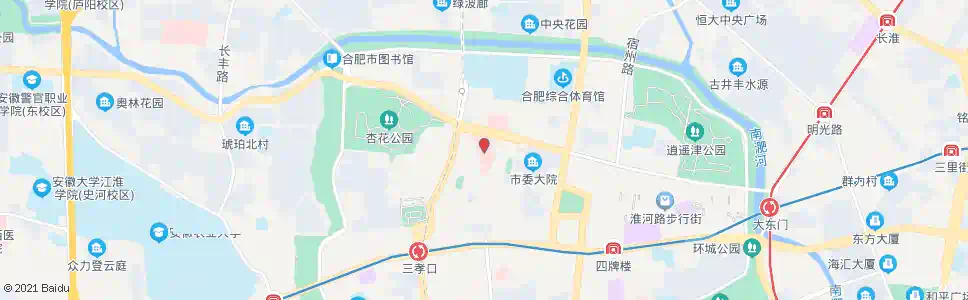 合肥市第一人民医院_公交站地图_合肥公交_妙搜公交查询2025