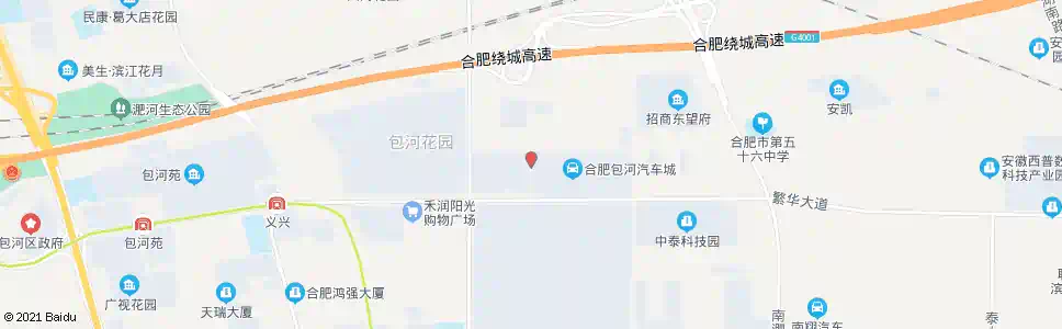 合肥长白山路_公交站地图_合肥公交_妙搜公交查询2025
