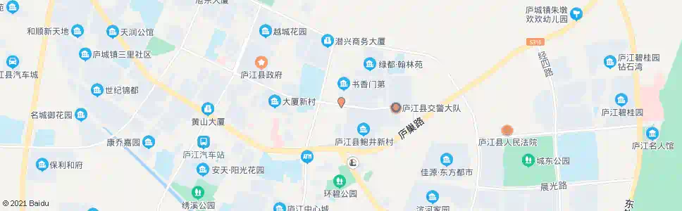 合肥庐白路口_公交站地图_合肥公交_妙搜公交查询2025
