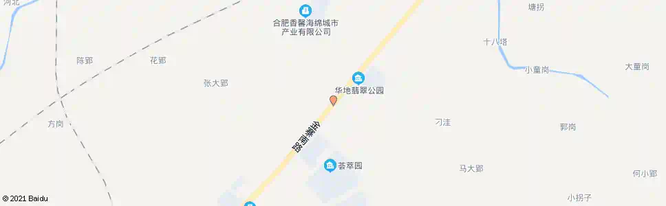 合肥何大郢_公交站地图_合肥公交_妙搜公交查询2025