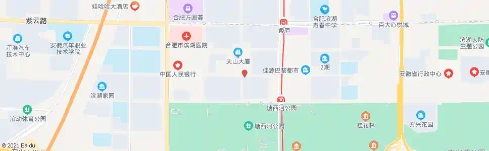 合肥洞天路口_公交站地图_合肥公交_妙搜公交查询2025