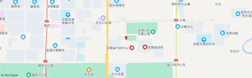 合肥一号路西_公交站地图_合肥公交_妙搜公交查询2025