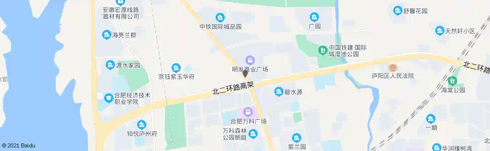 合肥明发站_公交站地图_合肥公交_妙搜公交查询2025