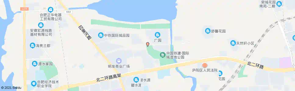 合肥磨坊郢_公交站地图_合肥公交_妙搜公交查询2025