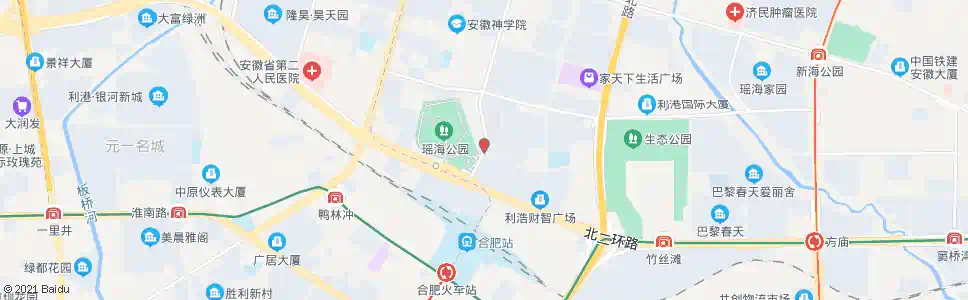 合肥瑶东社区_公交站地图_合肥公交_妙搜公交查询2025