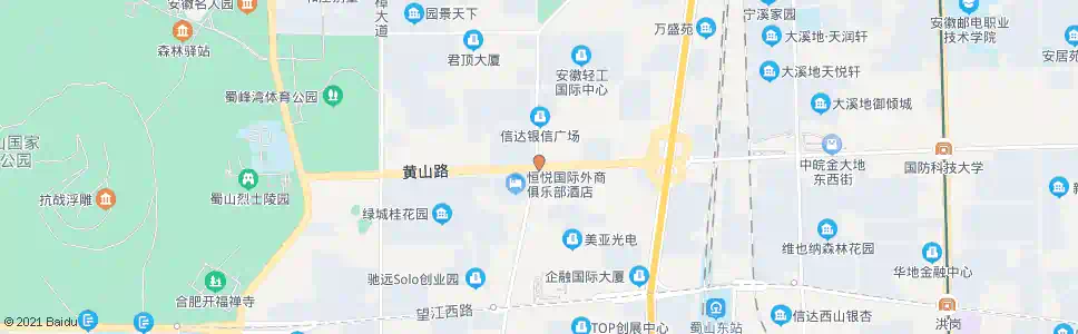 合肥黄科路口_公交站地图_合肥公交_妙搜公交查询2025