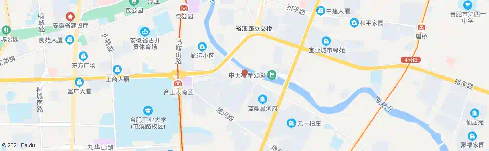 合肥毛竹园_公交站地图_合肥公交_妙搜公交查询2025