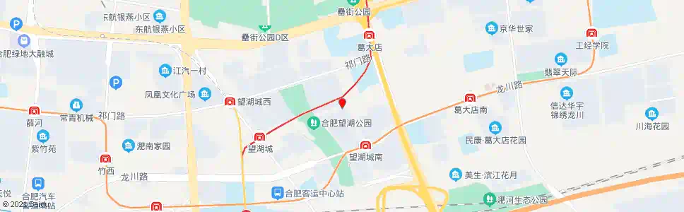 合肥祁呈路口_公交站地图_合肥公交_妙搜公交查询2025