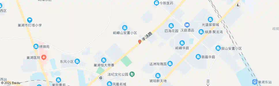 合肥岠嶂行政村_公交站地图_合肥公交_妙搜公交查询2025