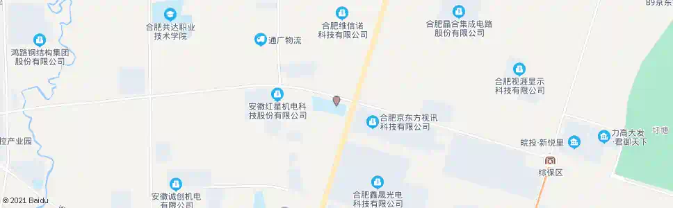 合肥兴鹏学校_公交站地图_合肥公交_妙搜公交查询2025