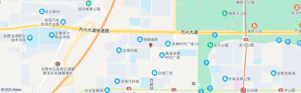 合肥黄四岗_公交站地图_合肥公交_妙搜公交查询2025