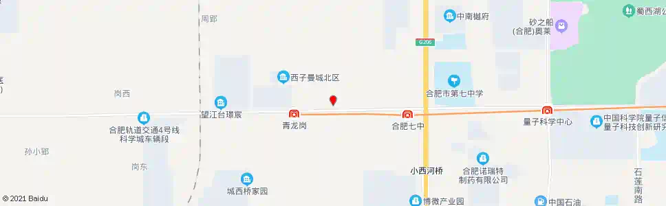 合肥黑树棵_公交站地图_合肥公交_妙搜公交查询2025