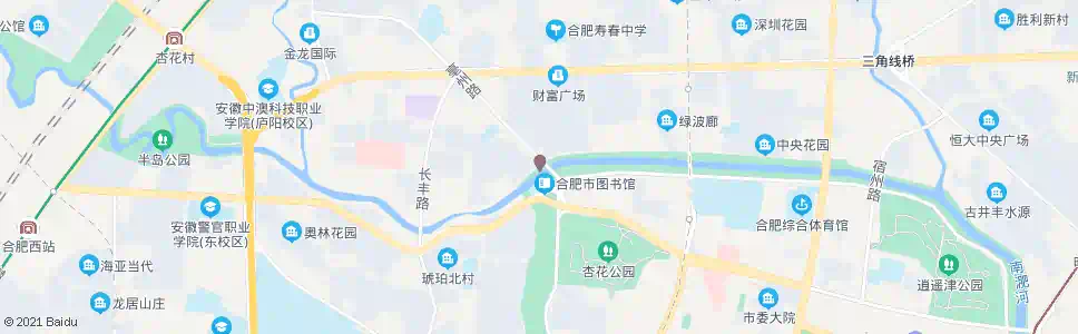 合肥亳州路桥_公交站地图_合肥公交_妙搜公交查询2025