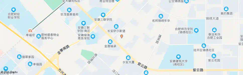 合肥方兴小区_公交站地图_合肥公交_妙搜公交查询2025