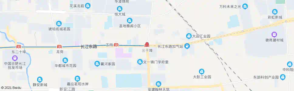 合肥三十埠桥_公交站地图_合肥公交_妙搜公交查询2025