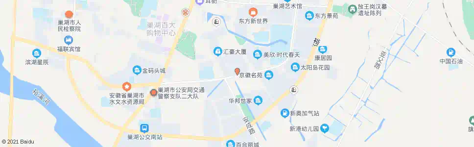 合肥国际花城南门_公交站地图_合肥公交_妙搜公交查询2025