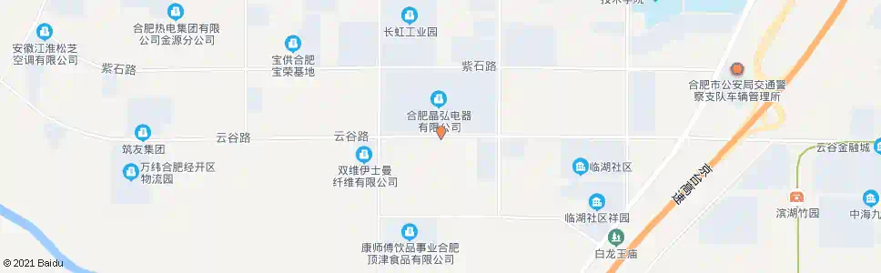 合肥云佛路口_公交站地图_合肥公交_妙搜公交查询2025