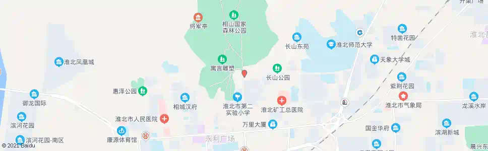 淮北职防院_公交站地图_淮北公交_妙搜公交查询2025