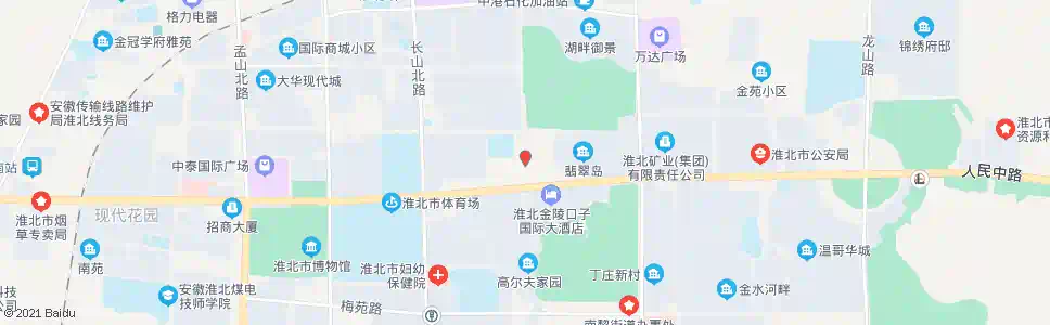 淮北人民路_公交站地图_淮北公交_妙搜公交查询2025