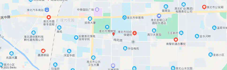 淮北新光淀粉厂_公交站地图_淮北公交_妙搜公交查询2025