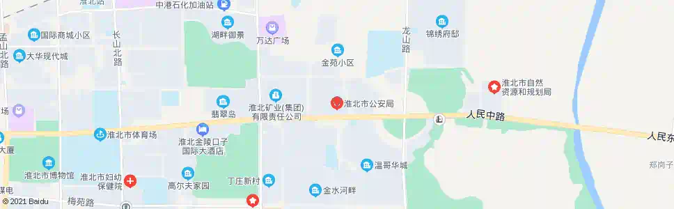 淮北公安分局_公交站地图_淮北公交_妙搜公交查询2025
