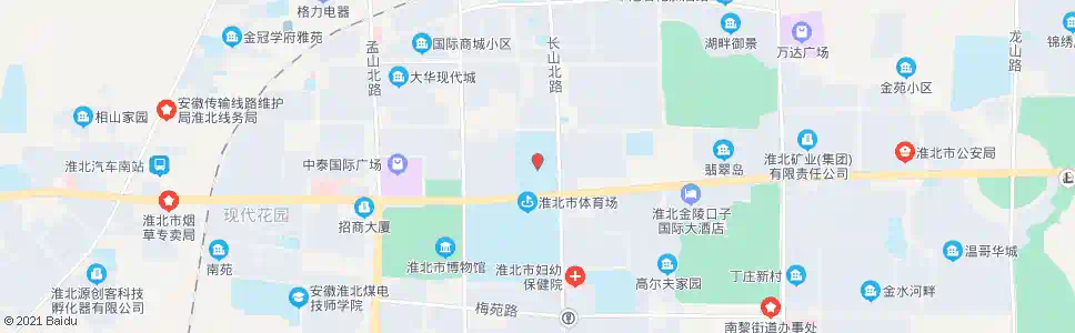 淮北十二中_公交站地图_淮北公交_妙搜公交查询2025