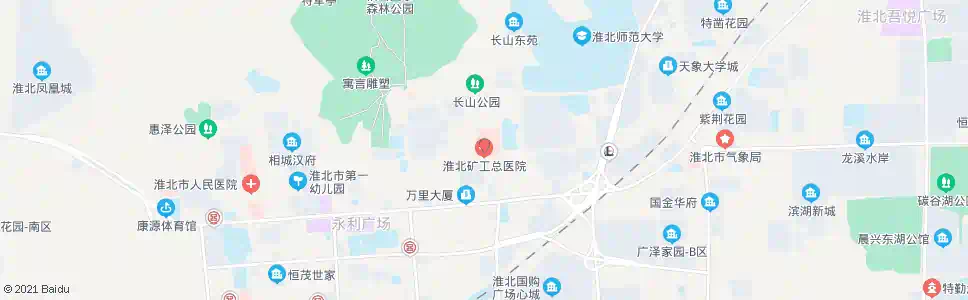 淮北矿工医院_公交站地图_淮北公交_妙搜公交查询2025