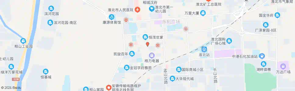 淮北鹰山路_公交站地图_淮北公交_妙搜公交查询2025