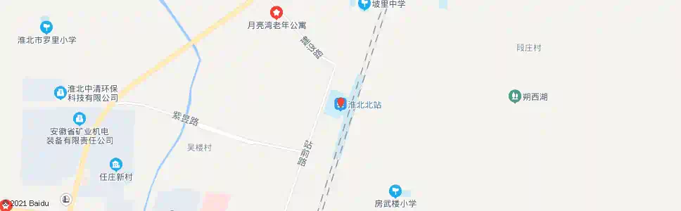淮北城里新村_公交站地图_淮北公交_妙搜公交查询2025
