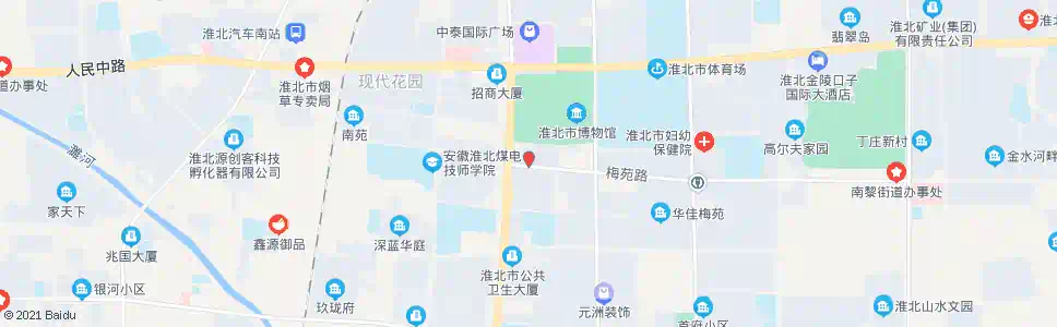 淮北国税局_公交站地图_淮北公交_妙搜公交查询2025