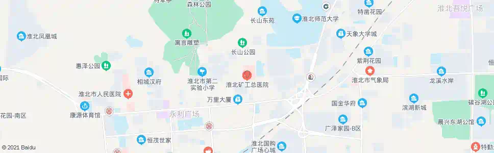 淮北工矿大厦_公交站地图_淮北公交_妙搜公交查询2025