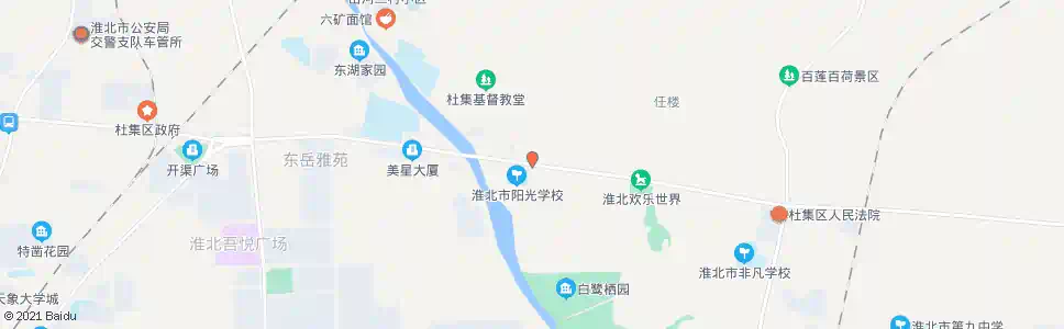淮北杜集新村_公交站地图_淮北公交_妙搜公交查询2025