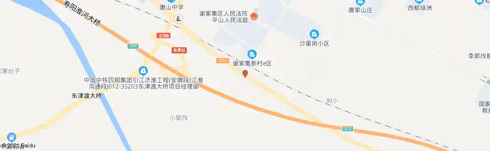 淮南邱岗_公交站地图_淮南公交_妙搜公交查询2025