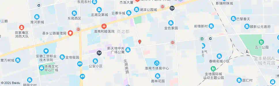 淮南前锋_公交站地图_淮南公交_妙搜公交查询2025