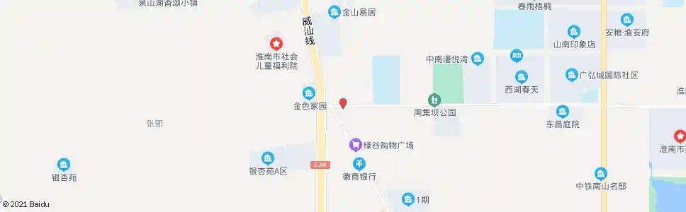 淮南和悦街_公交站地图_淮南公交_妙搜公交查询2025
