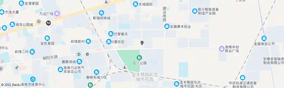 淮南建兴路_公交站地图_淮南公交_妙搜公交查询2025