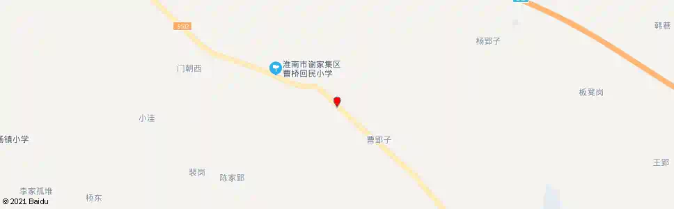 淮南曹桥村_公交站地图_淮南公交_妙搜公交查询2025